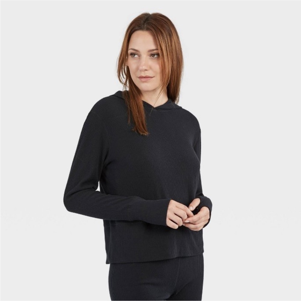 Wander by hottotties ribbed hoodie nwt